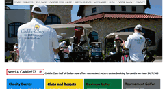 Desktop Screenshot of caddieclubgolf.com